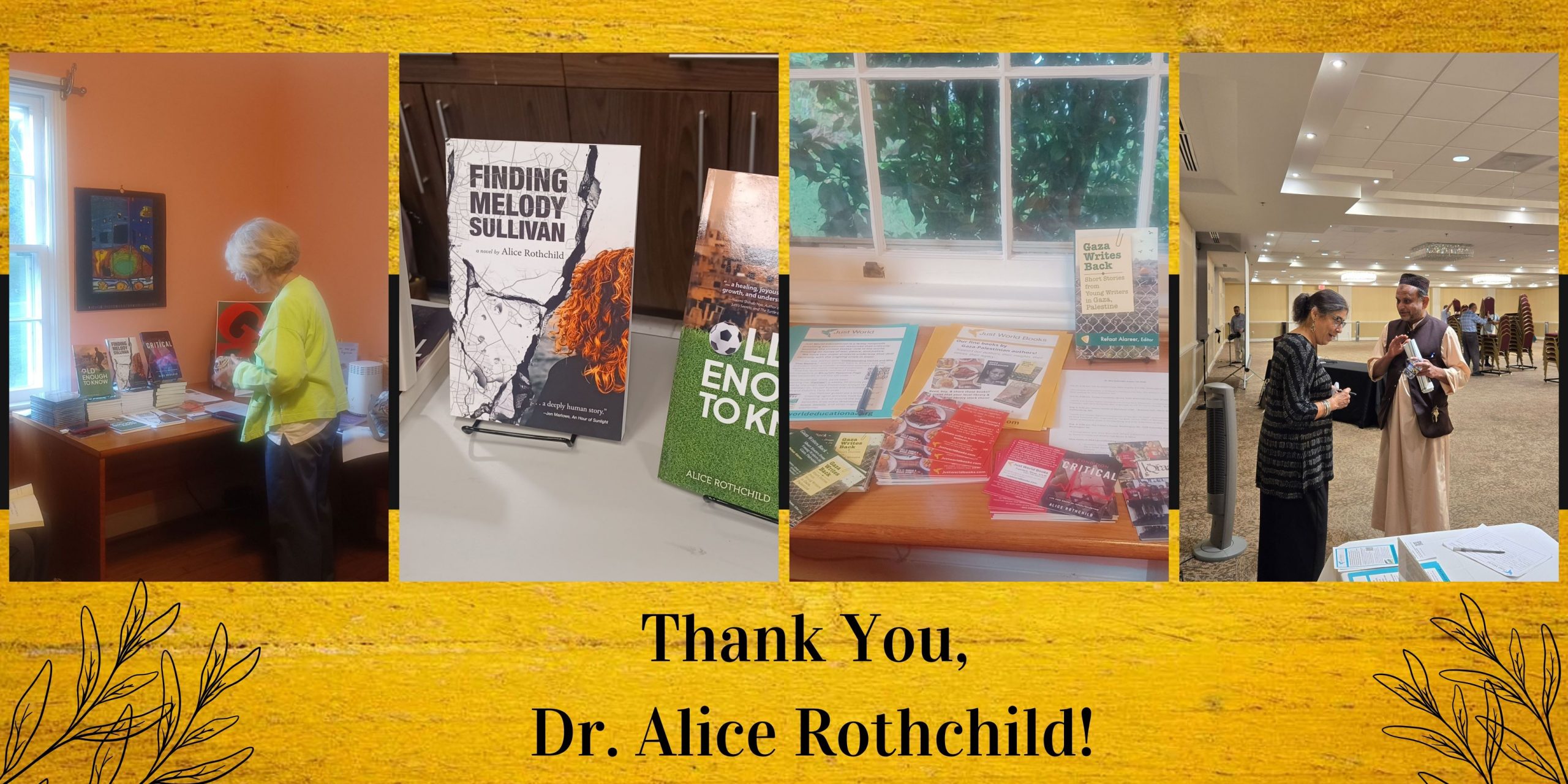 Highlights of Dr. Alice Rothchild’s Week in the DMV