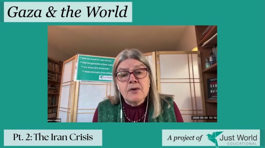Helena Cobban on the paralysis of the UN and the responsibilities of U ...